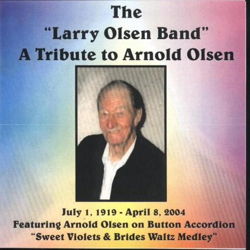 Larry Olsen " A Tribute To Arnold Olsen " - Click Image to Close